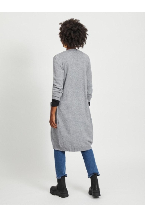 Vila viril long l/s knit cardigan - noo
